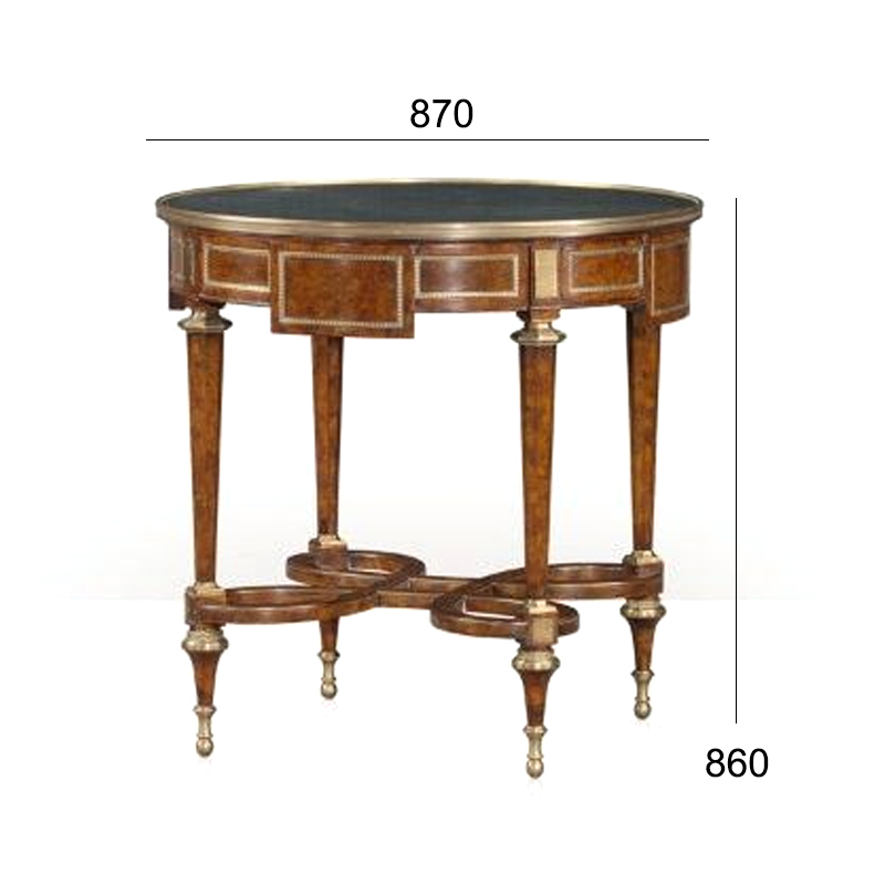 Classic Solid Wood Round Table with Marble Top – Functional Design for Elegant Living Room Decor,EKAR FURNITURE CO.,LTD,Classic Solid Wood Round Table with Marble Top – Functional Design for Elegant Living Room Decor,foshan furniture factory,custom Furniture factory,china furniture factory