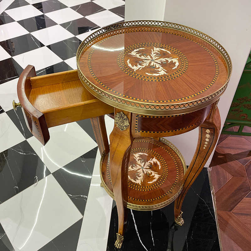 Classic Round Solid Wood Corner Table – Functional and Creative Design for Enhancing Living Room Aesthetics,EKAR FURNITURE CO.,LTD,Classic Round Solid Wood Corner Table – Functional and Creative Design for Enhancing Living Room Aesthetics,foshan furniture factory,custom Furniture factory,china furniture factory