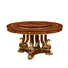 Classic Style Straight-Grain Rosewood Round Dining Table for Traditional Dining Rooms,EKAR FURNITURE CO.,LTD,Classic Style Straight-Grain Rosewood Round Dining Table for Traditional Dining Rooms,foshan furniture factory,custom Furniture factory,china furniture factory