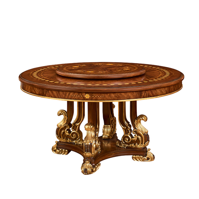 Classic Style Straight-Grain Rosewood Round Dining Table for Traditional Dining Rooms,EKAR FURNITURE CO.,LTD,Classic Style Straight-Grain Rosewood Round Dining Table for Traditional Dining Rooms,foshan furniture factory,custom Furniture factory,china furniture factory