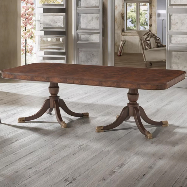 Classic Design Solid Wood Dining Table for Elegant Dining Spaces,EKAR FURNITURE CO.,LTD,Classic Design Solid Wood Dining Table for Elegant Dining Spaces,foshan furniture factory,custom Furniture factory,china furniture factory