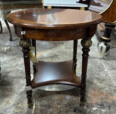 ,MY SHOP,Classic Solid Wood Round Corner Coffee Table for Living Room,foshan furniture factory,custom Furniture factory,china furniture factory