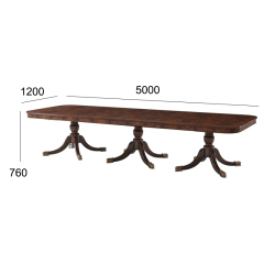 Classic Design Solid Wood Dining Table for Elegant Dining Spaces,EKAR FURNITURE CO.,LTD,Classic Design Solid Wood Dining Table for Elegant Dining Spaces,foshan furniture factory,custom Furniture factory,china furniture factory