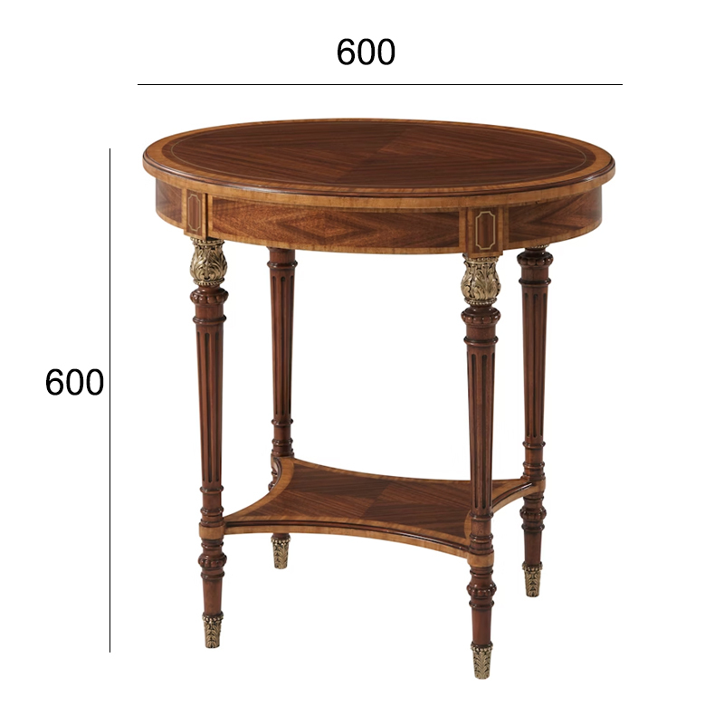 Classic Solid Wood Round Corner Coffee Table for Living Room,EKAR FURNITURE CO.,LTD,Classic Solid Wood Round Corner Coffee Table for Living Room,foshan furniture factory,custom Furniture factory,china furniture factory