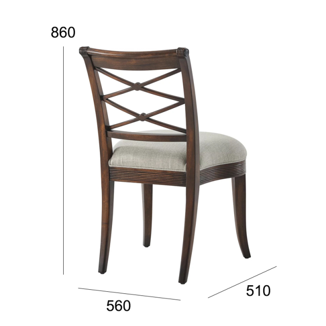 ,MY SHOP,Classic Solid Wood Dining Chair with Cushioned Seat for Comfort,foshan furniture factory,custom Furniture factory,china furniture factory