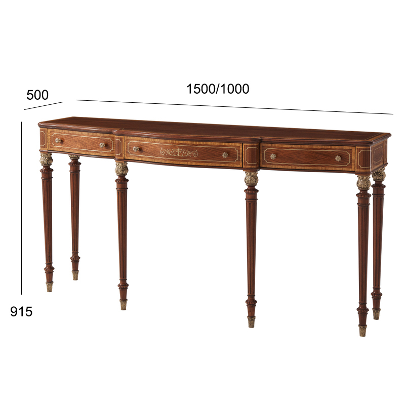 Classic Solid Wood Entryway Console Table with Storage and Intricate Design,EKAR FURNITURE CO.,LTD,Classic Solid Wood Entryway Console Table with Storage and Intricate Design,foshan furniture factory,custom Furniture factory,china furniture factory