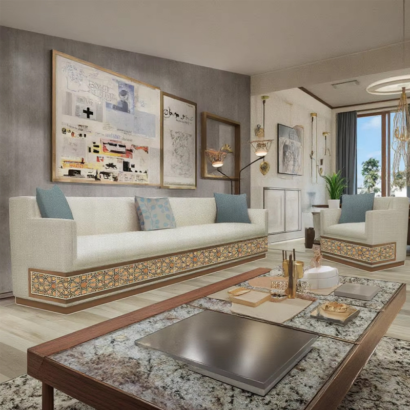 Classic Fabric Upholstered Sofa for Living Room - Comfortable Multi-Seater Design,EKAR FURNITURE CO.,LTD,Classic Fabric Upholstered Sofa for Living Room - Comfortable Multi-Seater Design,foshan furniture factory,custom Furniture factory,china furniture factory