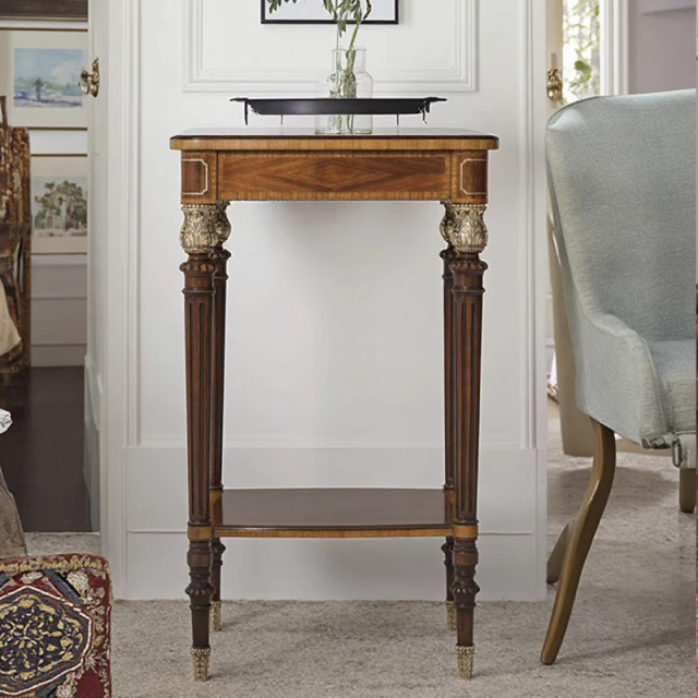 ,MY SHOP,Classic Solid Wood Square Corner Coffee Table for Living Room,foshan furniture factory,custom Furniture factory,china furniture factory