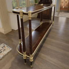 ,MY SHOP,Classic Solid Wood Console Table for Entryway and Living Room Storage,foshan furniture factory,custom Furniture factory,china furniture factory