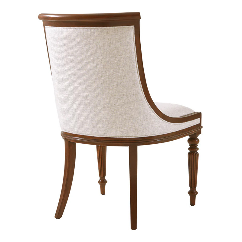 Classic Wooden Leg Dining Chair for Traditional Dining Rooms,EKAR FURNITURE CO.,LTD,Classic Wooden Leg Dining Chair for Traditional Dining Rooms,foshan furniture factory,custom Furniture factory,china furniture factory