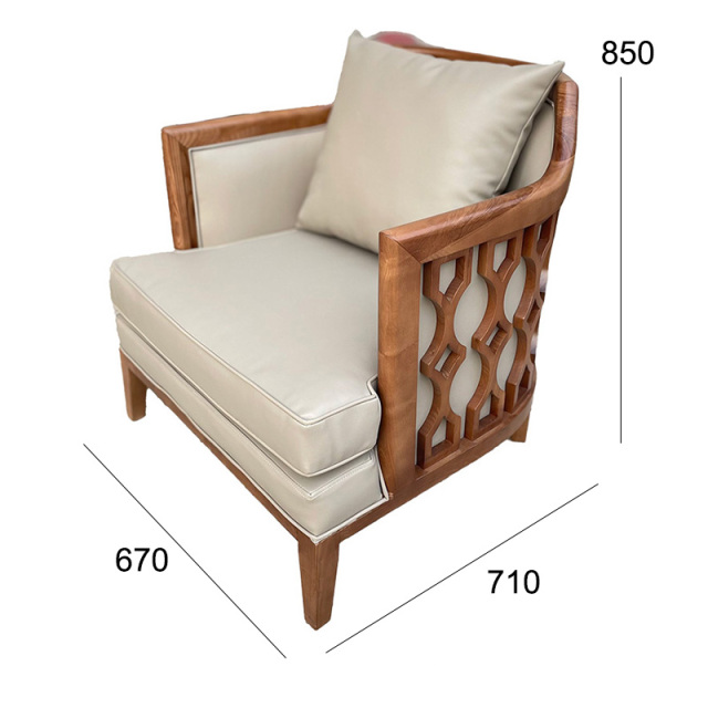 ,MY SHOP,Classic Wooden Lounge Chair with Soft Cushion for Living Room,foshan furniture factory,custom Furniture factory,china furniture factory