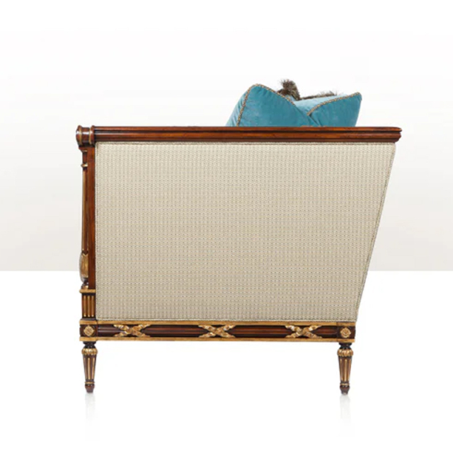 ,MY SHOP,Classic Fabric Sofa with Solid Wood Legs for Living Room,foshan furniture factory,custom Furniture factory,china furniture factory