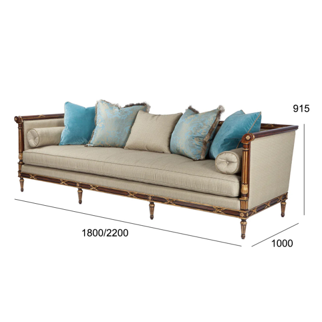 ,MY SHOP,Classic Fabric Sofa with Solid Wood Legs for Living Room,foshan furniture factory,custom Furniture factory,china furniture factory