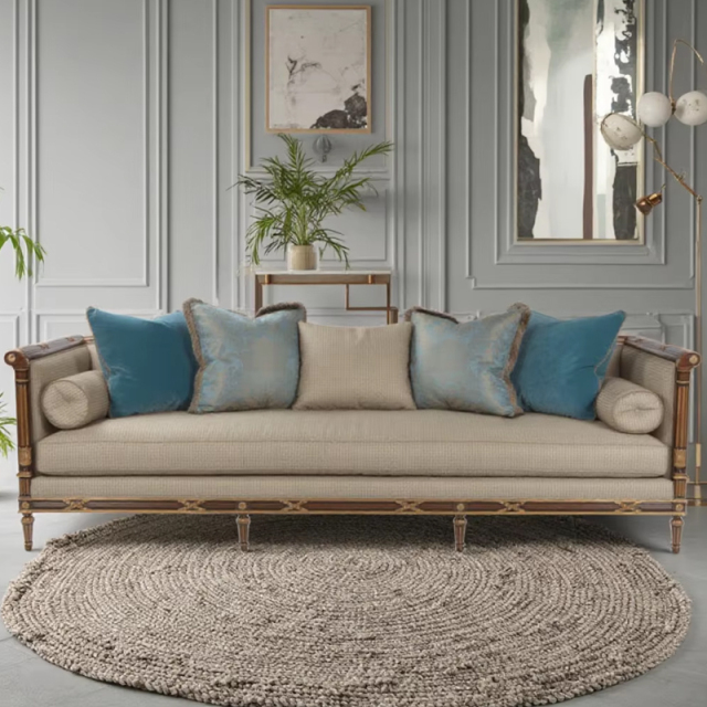 ,MY SHOP,Classic Fabric Sofa with Solid Wood Legs for Living Room,foshan furniture factory,custom Furniture factory,china furniture factory