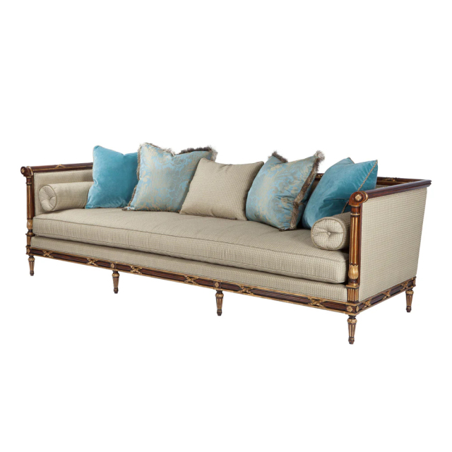 ,MY SHOP,Classic Fabric Sofa with Solid Wood Legs for Living Room,foshan furniture factory,custom Furniture factory,china furniture factory