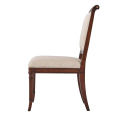 ,MY SHOP,Classic Solid Wood Dining Chair with Upholstered Seat and Armrests,foshan furniture factory,custom Furniture factory,china furniture factory