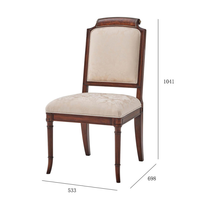 ,MY SHOP,Classic Solid Wood Dining Chair with Upholstered Seat and Armrests,foshan furniture factory,custom Furniture factory,china furniture factory