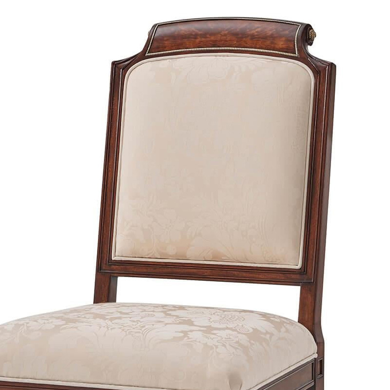 Classic Solid Wood Dining Chair with Upholstered Seat and Armrests,EKAR FURNITURE CO.,LTD,Classic Solid Wood Dining Chair with Upholstered Seat and Armrests,foshan furniture factory,custom Furniture factory,china furniture factory
