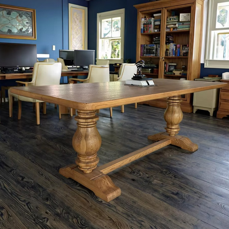 Classic Solid Wood Office Desk with Spacious Storage for Home or Work,EKAR FURNITURE CO.,LTD,Classic Solid Wood Office Desk with Spacious Storage for Home or Work,foshan furniture factory,custom Furniture factory,china furniture factory