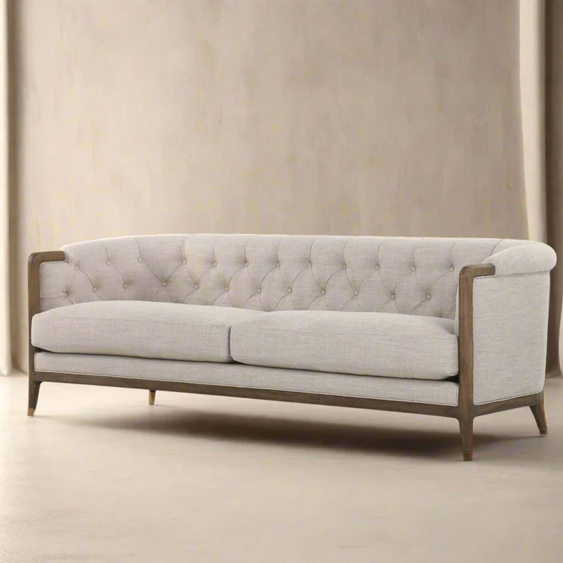 Classic Wooden Frame Velvet Sofa with Comfortable Cushions for Living Rooms,EKAR FURNITURE CO.,LTD,Classic Wooden Frame Velvet Sofa with Comfortable Cushions for Living Rooms,foshan furniture factory,custom Furniture factory,china furniture factory