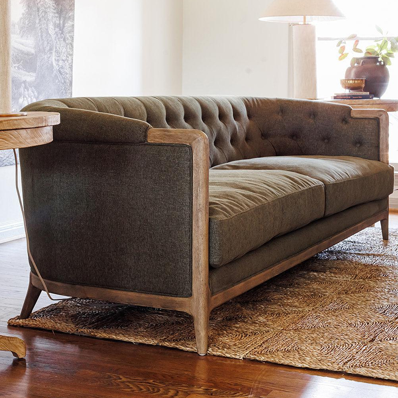 Classic Wooden Frame Velvet Sofa with Comfortable Cushions for Living Rooms,EKAR FURNITURE CO.,LTD,Classic Wooden Frame Velvet Sofa with Comfortable Cushions for Living Rooms,foshan furniture factory,custom Furniture factory,china furniture factory