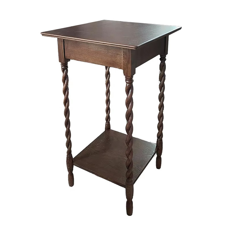 Classic Solid Wood Square Corner Side Table for Living Rooms,EKAR FURNITURE CO.,LTD,Classic Solid Wood Square Corner Side Table for Living Rooms,foshan furniture factory,custom Furniture factory,china furniture factory