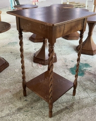 ,MY SHOP,Classic Solid Wood Square Corner Side Table for Living Rooms,foshan furniture factory,custom Furniture factory,china furniture factory