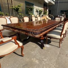 ,MY SHOP,Classic Wood Dining Set Timeless Elegance for Refined Dining Spaces,foshan furniture factory,custom Furniture factory,china furniture factory