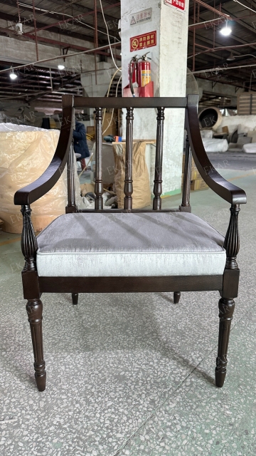 ,MY SHOP,Classic Wooden Dining Chair with Upholstered Seat for Traditional Dining Rooms,foshan furniture factory,custom Furniture factory,china furniture factory