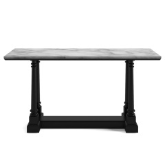 Console Table with Marble Top and Wooden Base for Entryways,EKAR FURNITURE CO.,LTD,Console Table with Marble Top and Wooden Base for Entryways,foshan furniture factory,custom Furniture factory,china furniture factory