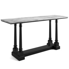 Console Table with Marble Top and Wooden Base for Entryways,EKAR FURNITURE CO.,LTD,Console Table with Marble Top and Wooden Base for Entryways,foshan furniture factory,custom Furniture factory,china furniture factory