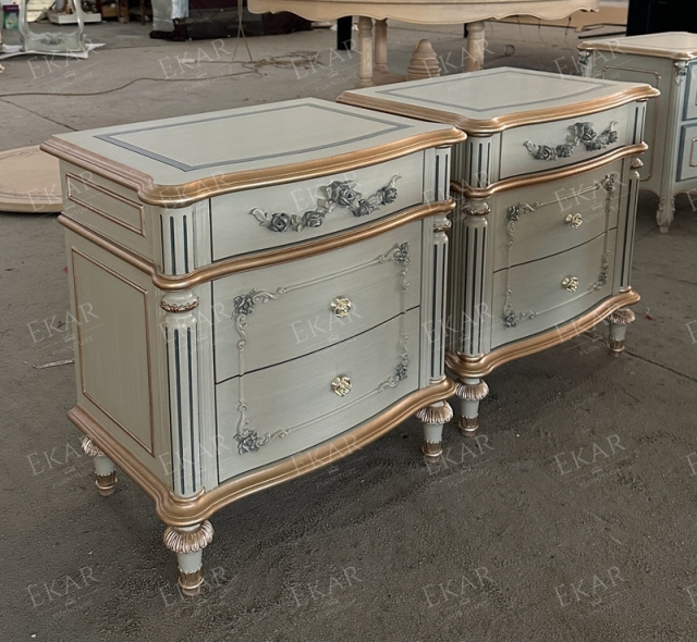 ,MY SHOP,Classic Solid Wood Nightstand with Spacious Storage for Bedrooms,foshan furniture factory,custom Furniture factory,china furniture factory