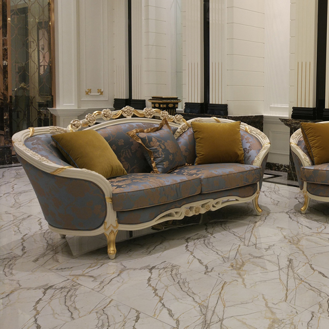,MY SHOP,Wooden Living Room Furniture French Sofa Classic Seat Sofa Set,foshan furniture factory,custom Furniture factory,china furniture factory