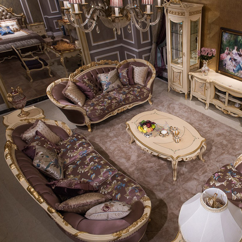Wooden Living Room Furniture French Sofa Classic Seat Sofa Set,EKAR FURNITURE CO.,LTD,Wooden Living Room Furniture French Sofa Classic Seat Sofa Set,foshan furniture factory,custom Furniture factory,china furniture factory
