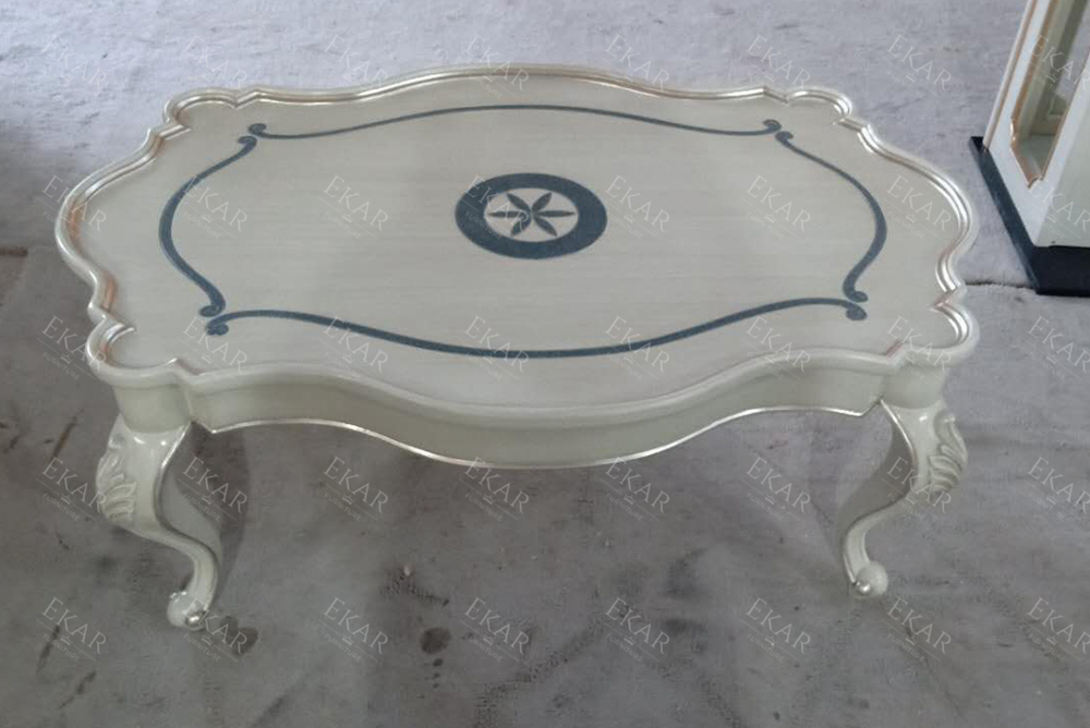 French Style Solid Wood Coffee Table with Elegant Design,EKAR FURNITURE CO.,LTD,French Style Solid Wood Coffee Table with Elegant Design,foshan furniture factory,custom Furniture factory,china furniture factory