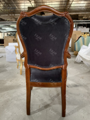 ,MY SHOP,Modern Living Room High Back Cream White Wood Dining Chair,foshan furniture factory,custom Furniture factory,china furniture factory