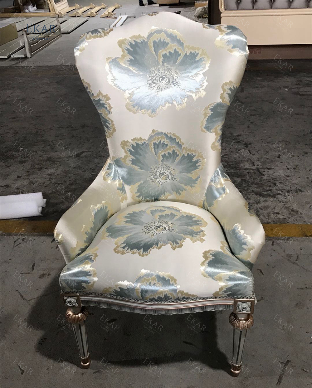 Cozy Accent French Style Wooden Chair,EKAR FURNITURE CO.,LTD,Cozy Accent French Style Wooden Chair - Ekar Furniture,foshan furniture factory,custom Furniture factory,china furniture factory
