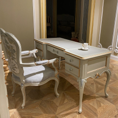 ,MY SHOP,Elegant French ash wood desk chair,foshan furniture factory,custom Furniture factory,china furniture factory