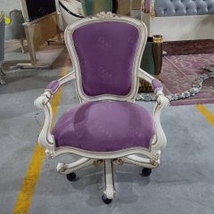 ,MY SHOP,Elegant French swivel book chair for a sophisticated home office,foshan furniture factory,custom Furniture factory,china furniture factory