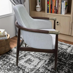 ,MY SHOP,Classic Style Armrest Lounge Chair with Comfortable Upholstery,foshan furniture factory,custom Furniture factory,china furniture factory