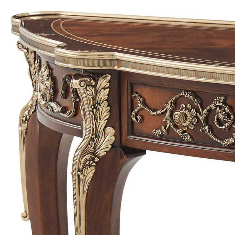 Classic Solid Wood Console Table with Carved Details for Entryway or Living Room,EKAR FURNITURE CO.,LTD,Classic Solid Wood Console Table with Carved Details for Entryway or Living Room,foshan furniture factory,custom Furniture factory,china furniture factory