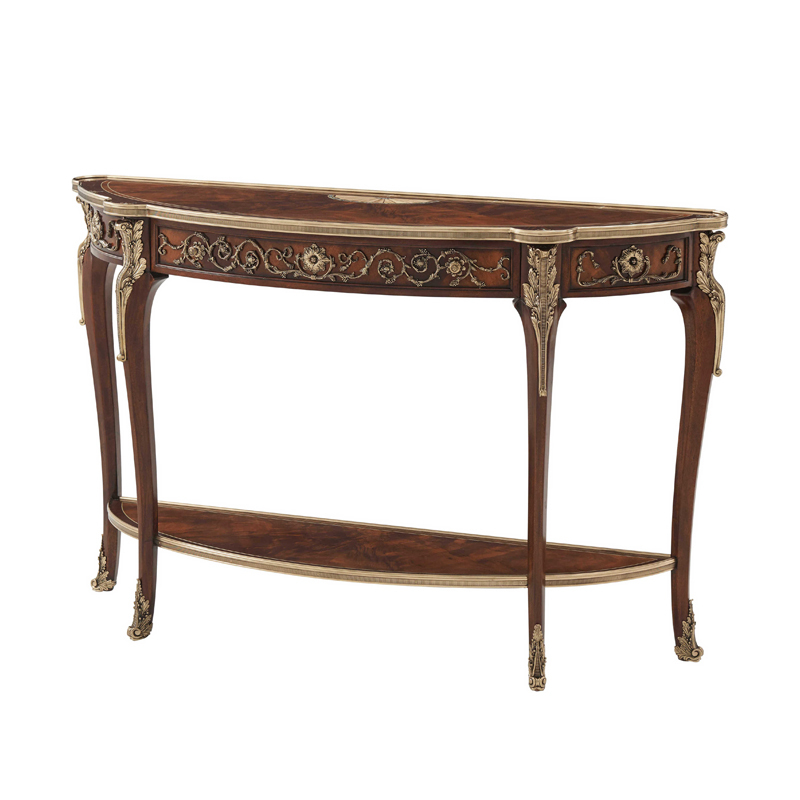 Classic Solid Wood Console Table with Carved Details for Entryway or Living Room,EKAR FURNITURE CO.,LTD,Classic Solid Wood Console Table with Carved Details for Entryway or Living Room,foshan furniture factory,custom Furniture factory,china furniture factory