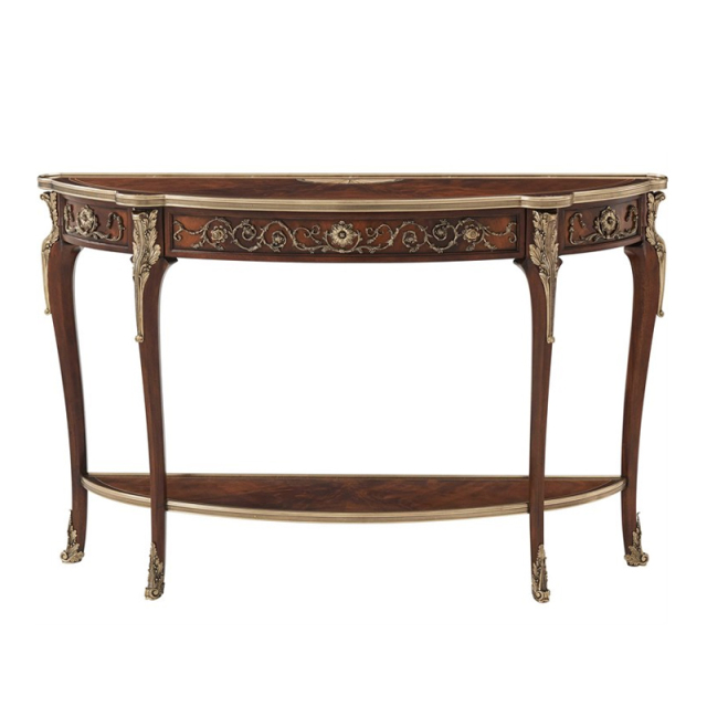 ,MY SHOP,Classic Solid Wood Console Table with Carved Details for Entryway or Living Room,foshan furniture factory,custom Furniture factory,china furniture factory