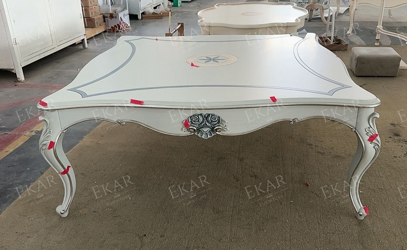 Classic Hand-Carved Solid Wood Living Room Coffee Table,EKAR FURNITURE CO.,LTD,Classic Hand-Carved Solid Wood Living Room Coffee Table,foshan furniture factory,custom Furniture factory,china furniture factory