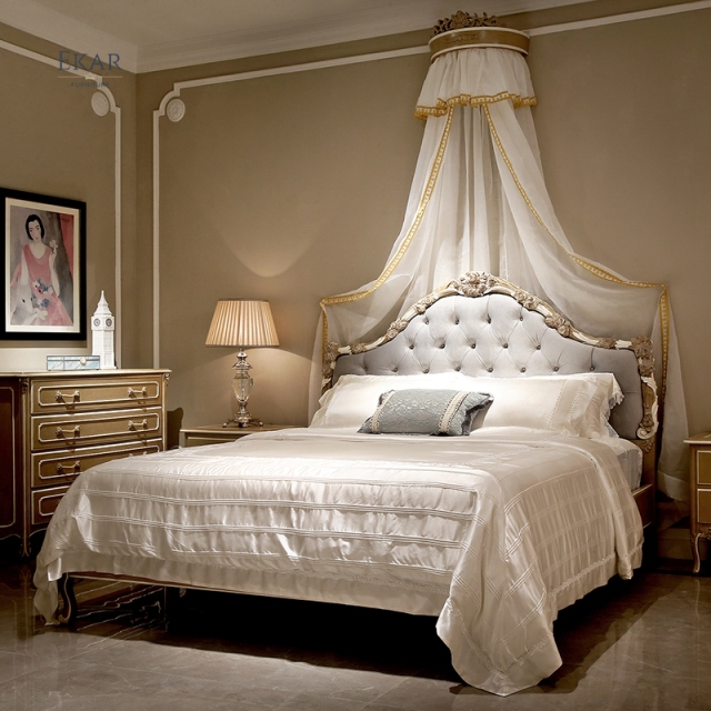 ,MY SHOP,Classic bedroom decoration bed curtain frame,foshan furniture factory,custom Furniture factory,china furniture factory