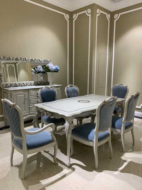 Elegant French Upholstered Dining Chair,EKAR FURNITURE CO.,LTD,Elegant French Upholstered Dining Chair,foshan furniture factory,custom Furniture factory,china furniture factory