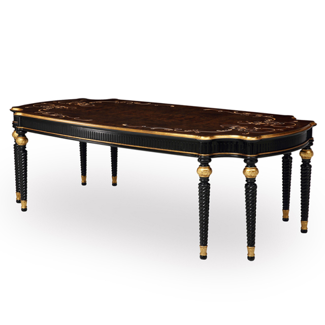 Classic Solid Wood Dining Table with Extendable Design,EKAR FURNITURE CO.,LTD,Classic Solid Wood Dining Table with Extendable Design,foshan furniture factory,custom Furniture factory,china furniture factory