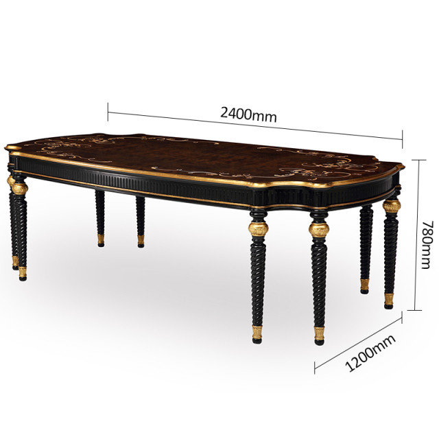 Classic Solid Wood Dining Table with Extendable Design,EKAR FURNITURE CO.,LTD,Classic Solid Wood Dining Table with Extendable Design,foshan furniture factory,custom Furniture factory,china furniture factory