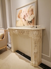 ,MY SHOP,Classic Fireplace with Decorative Mantel for Living Room or Dining Area,foshan furniture factory,custom Furniture factory,china furniture factory