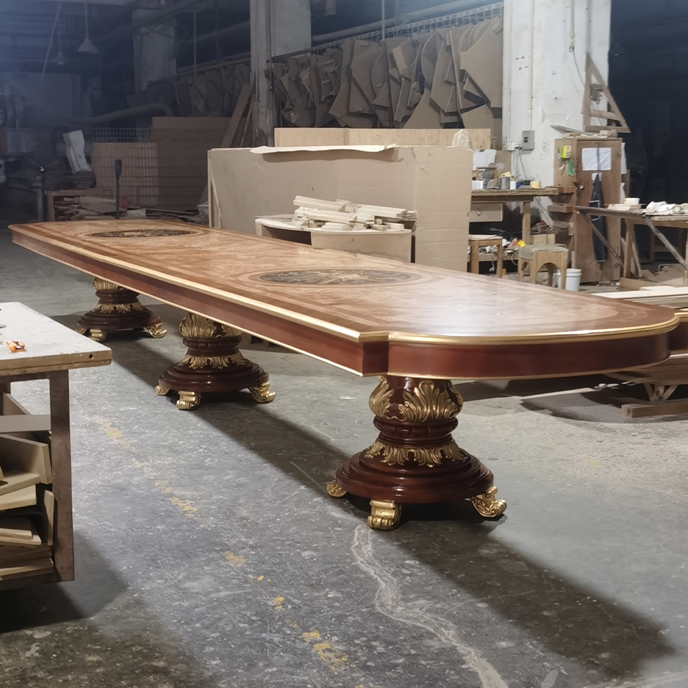 French Classic Dining Table Stylish Long Dining Room Table,EKAR FURNITURE CO.,LTD,French Classic Dining Table Stylish Long Dining Room Table,foshan furniture factory,custom Furniture factory,china furniture factory